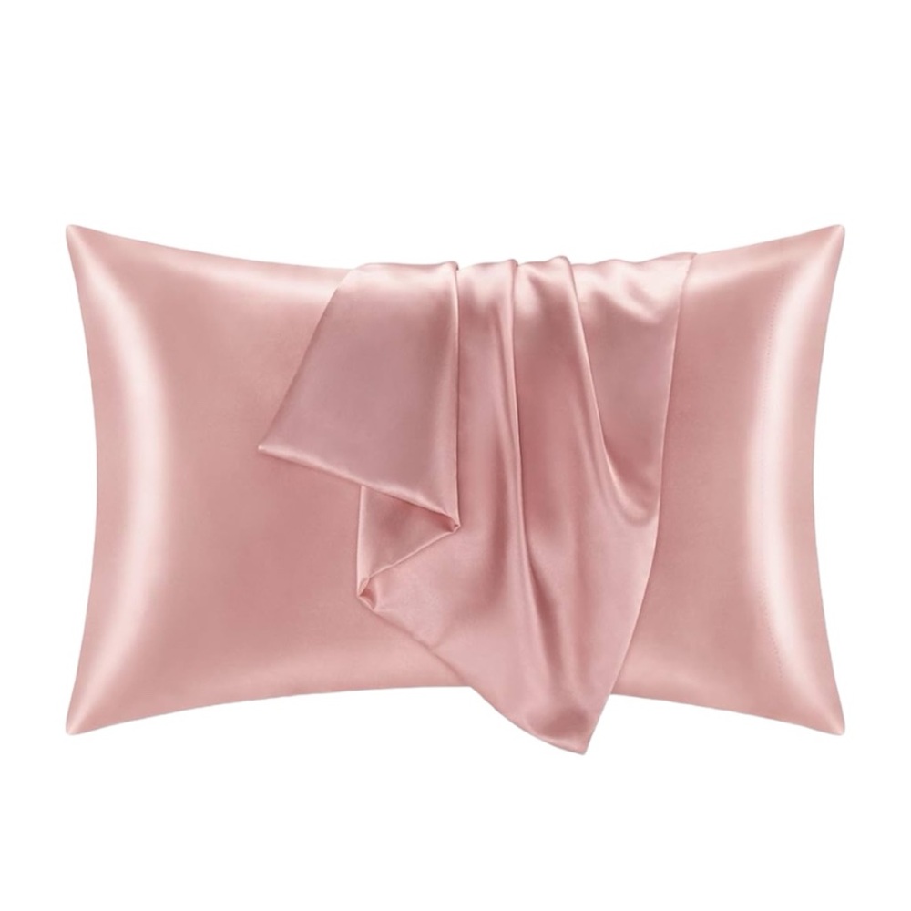 Two Satin Pillow Cases